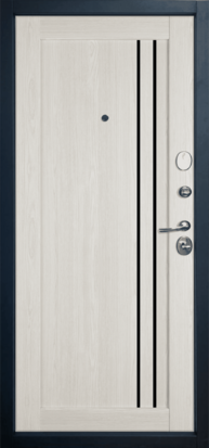 Atum Pro 33  Artic Oak  Black Gloss - Двери Сургут